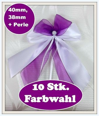 10 Antennenschleifen Farbwahl Neu Autoschleifen Hochzeit (0,89€ Stk)