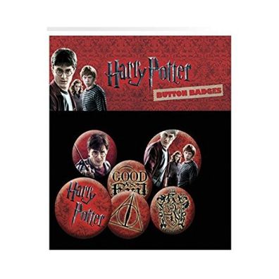 GB Eye Harry Potter Icon Badge Pack Buttons Anstecknadeln Dark Lord Gryffindor