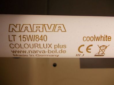 NeonRöhre LeuchtStoffRöhre 15w/840 2,6 cm dick 43 44 45 cm 15 w L F T F15T8/840 CW