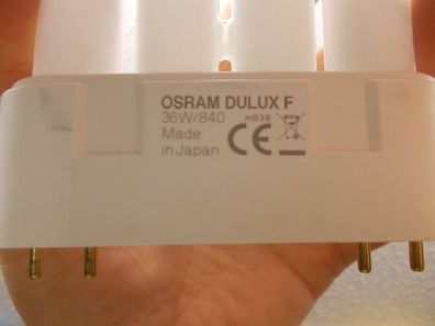 OSRAM DULUX F 36W/840 Made in Japan CE m938