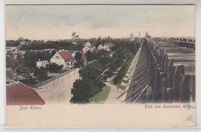 49549 Ak Bad Elmen Blick vom Gradirwerk 1907