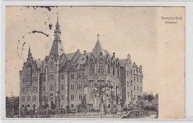 57998 Feldpost Ak Saargemünd in Lothringen Hospital 1916
