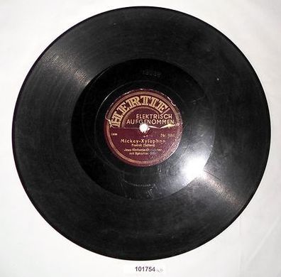101754 Schellackplatte Kuckuck-Walzer und Mickey-Xylophon um 1930
