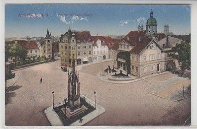 60317 Ak Naumburg a.S. Kaiser Wilhelm Platz um 1910