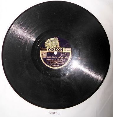 104201 Schellackplatte "Stille Nacht heilige Nacht" und "O du fröhliche" um 1930