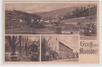 59483 Mehrbild Ak Gruß aus Kursdorf 1924