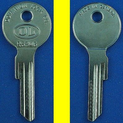 DL Schlüsselrohling R63WG für Flohr ohne Profilbezeichnung 900 - 980 / Motorrad