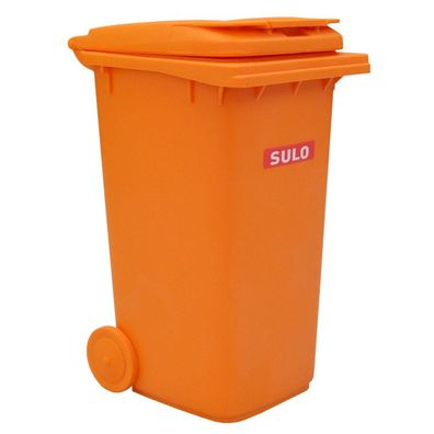 SULO Mini Müllbehälter 240 orange Sonderedition