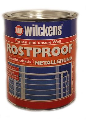 Wilckens Rostproof Metallgrund Rostschutz Primer Grundierung 750ml