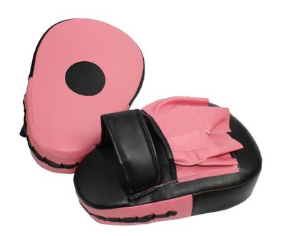 Handpratzen pink-schwarz curved