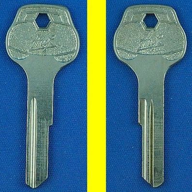 Huf Schlüsselrohling für BMW, Daf, Ford, Scania, VW / Profil SX ca. 70 Jahre alt