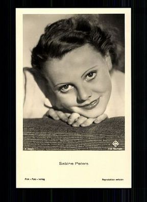 Sabine Peters Film-Foto-Verlag 30er Jahre Postkarte Nr. A 3463/1 + P 5953