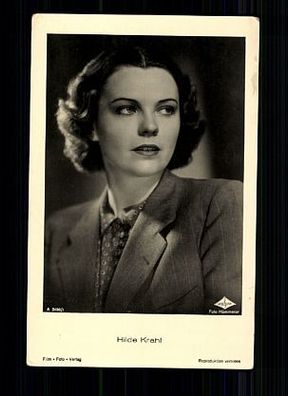 Hilde Krahl Film-Foto-Verlag 30er Jahre Postkarte Nr. A 3498/1 + P 5957