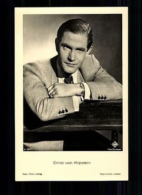 Ernst von Klipstein Film-Foto-Verlag 30er Jahre Postkarte Nr. A 3567/1 + P 5980