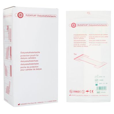 Rudafilm®-dialysekathetertasche Katheterfixierpflaster