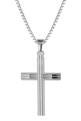 trendor Schmuck Kreuz mit Herren-Halskette 925 Silber 08480
