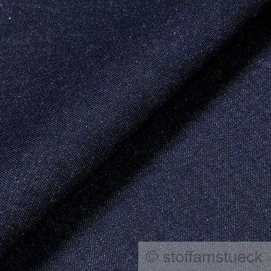 Stoff Baumwolle Köper Jeans blau 14.5 oz Jeansstoff Denim schwer