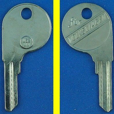 DL Schlüsselrohling U62VN "für Volkswagen" für Huf SV 1 - 240 / VW Türschlösser