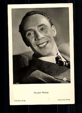 Rudolf Platte Film-Foto-Verlag 30er Jahre Postkarte Nr. A 3555/1 + P 5988