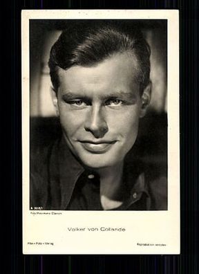 Volker von Collande Film-Foto-Verlag 30er Jahre Postkarte Nr. A 3618/1 + P 6034