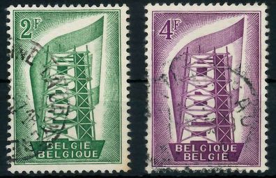 Belgien 1956 Nr 1043-1044 gestempelt X973BBA