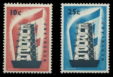 Niederlande 1956 Nr 683-684 postfrisch ungebraucht X973BFA