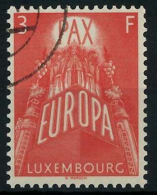 Luxemburg 1957 Nr 573 gestempelt X97D5BE