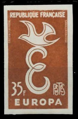 Frankreich 1958 Nr 1211 P postfrisch X97D6F2