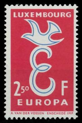 Luxemburg 1958 Nr 590 postfrisch X982786