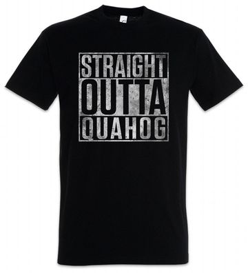 Straight Outta Quahog T-Shirt Family Fun Griffin Guy Peter Lois Megan Chris