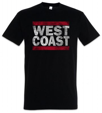 West Coast T-Shirt Run Fun Dmc Usa United States New City Side East Westküste