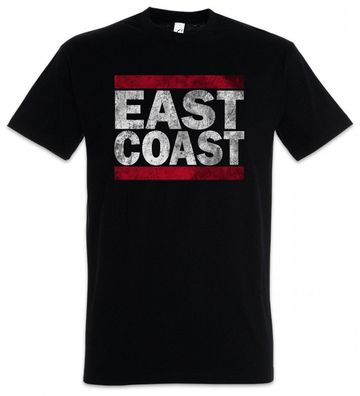 East Coast T-Shirt Run Fun Dmc Usa United States New City Side West Ostküste