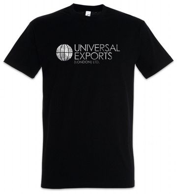 Universal Exports T-Shirt James Sign Firma Logo Company Mi6 London Bond Schild