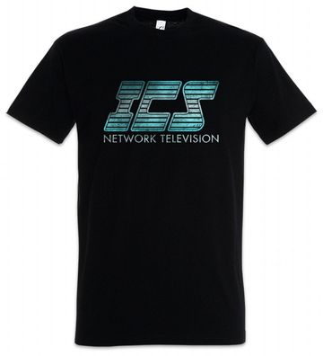 Ics T-Shirt Running Network Television Man Fernsehsender Schwarzenegger Sign