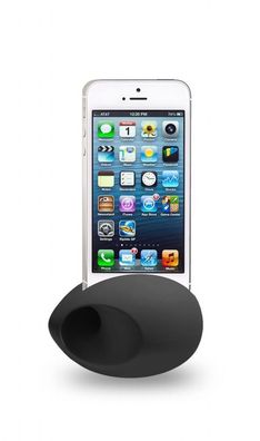 Lautsprecher EI-Design für iPhone 4, 4S und 5 - schwarz