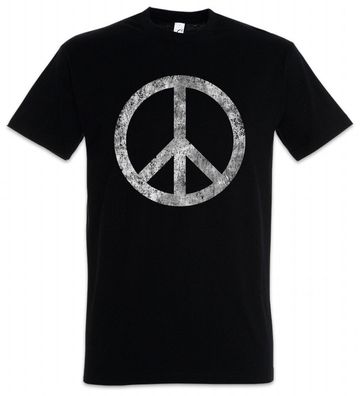 Peace Symbol T-Shirt Regenbogen Hippie Gay 60s Hippie Frieden Schwul 60er 1968