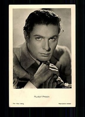 Rudolf Prack Film-Foto-Verlag 30er Jahre Postkarte Nr. A 3849/1 + P 6075