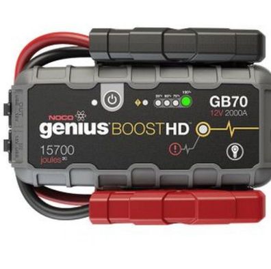 Noco Genius Booster GB70 Starthilfegerät 12V 2000A Motorräder, PKW, LKW