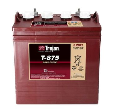 Trojan T875 Plus 8V/170Ah Blockbatterie Deep Cycle Erstausrüsterqualität * NEU*