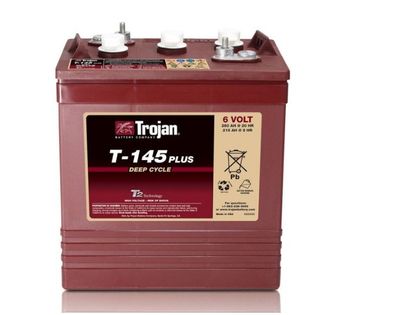 Trojan T145Plus 6V/260Ah Blockbatterie Deep Cycle Erstausrüsterqualität * NEU*