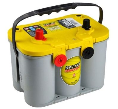 OPTIMA Yellow Top YTU-4.2L 12V/55Ah 765A AGM Zyklenfest, Spiralcell Technologie