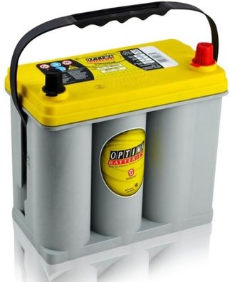 OPTIMA Yellow Top YTR-3.7L 12V/48Ah 660A AGM Zyklenfest, Spiralcell Technologie