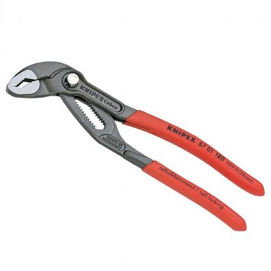 KNIPEX Wasserpumpenzange Cobra® grau atramentiert 180 mm Nr. 87 01 180