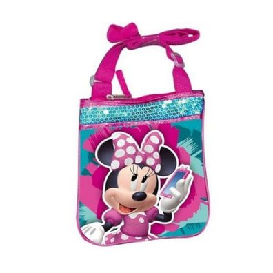 Disney Minnie Mouse Maus Schultertasche Umhängetasche Bag Tasche 22 x17 cm