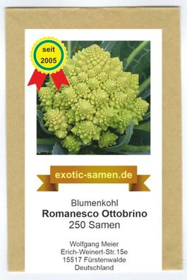 Blumenkohl - Romanesco Ottobrino - ca. 250 Samen