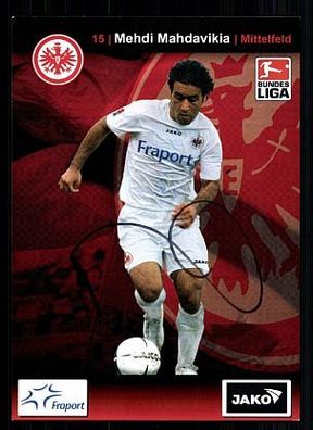 Mehdi Mahdavikia Eintracht Frankfurt 2007-08 Autogrammkarte + A52373