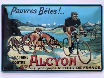Blechschild 30 x 20 cm Tour de France