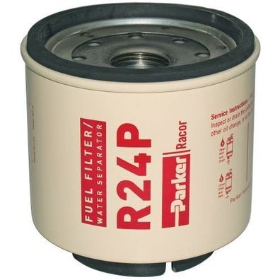 R24P Kraftstofffilter Wasserabscheider 30µ für Racor 220, 225 Serie 220R, 225R Diesel