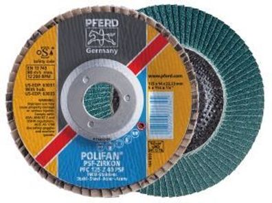Fächerschleifscheibe PFF 180 Z 40 PSF/22,23