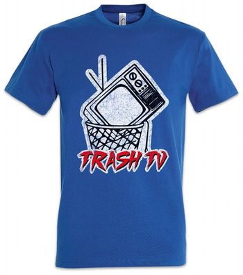 Trash TV T-Shirt Television Fun Bin Garbage Criticism Geek Nerd Kritik